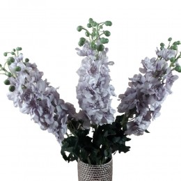 Fioletowa ostróżka sztuczna gałązka h 80cm/ sztuczne kwiaty