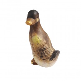 Figurka kaczka z ceramiki / ceramiczna figurka kaczuszka kaczka