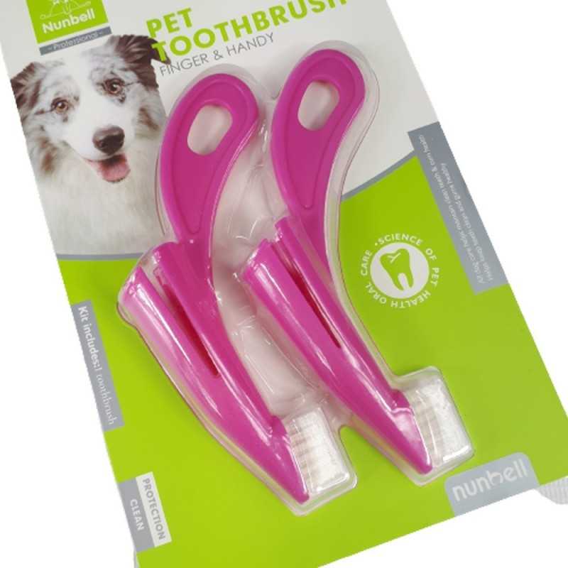 Ergonomiczna szczoteczka do zębów dla psa na palec Ergonomiczna szczoteczka do zębów dla psa na palec