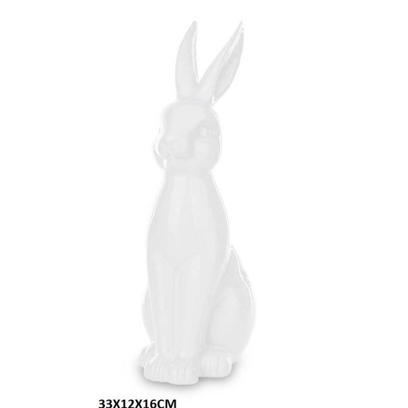 Duży Ceramiczny Zając Wielkanocny