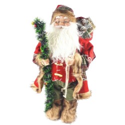 Ozdoba świąteczna figurka Świętego Mikołaja 62 cm / Mikołaj figurka