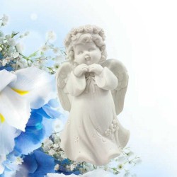 Anioł figurka dekoracyjna aniołek dziewczynka / figurka komunijna, zdjęcie 3
