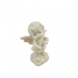 Mini figurka anioła pamiątka narodzin dziecka komunię h 6cm