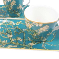 Komplet 2 filiżanek do espresso ze spodkami Vincent van Gogh, zdjęcie 4