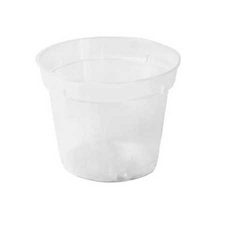 Plastikowa doniczka na storczyka śr. 10 cm. / doniczka do storczyka