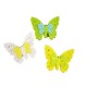 Dekoracja wielkanocna wiosenna motylki na przylepcu w 3 kolorach