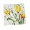 Serwetka do decoupage wiosna żółte tulipany 33x33 cm 1 sztuka