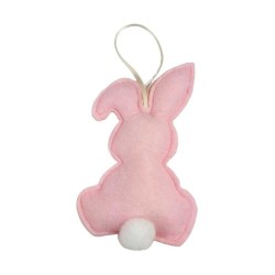 Zawieszka wielkanocna filcowy królik zajączek w 3 kolorach