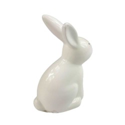 Figurka wielkanocna zając królik ceramiczny łąka h 15cm, zdjęcie 3