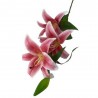 Sztuczne lilie gałązka / sztuczna lilia gałązka dekoracja do wazonu