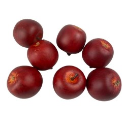 Sztuczne owoce jak żywe czerwone jabłka / sztuczne jabłko 1 sztuka