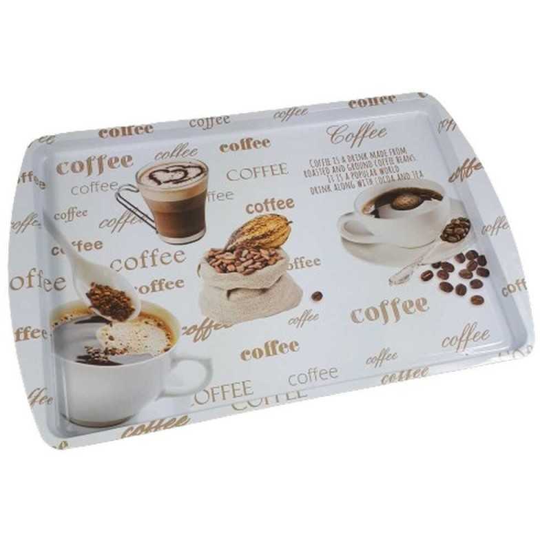 Metalowa taca kuchenna do serwowania coffee / taca śniadaniowa