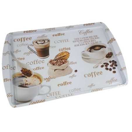 Metalowa taca kuchenna do serwowania coffee / taca śniadaniowa