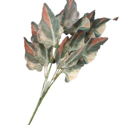 Sztuczne kwiaty alokazja roślina doniczkowa dodatek do kompozycji 58cm