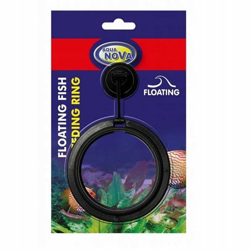 Okrągły pływający karmnik dla ryb akwariowych 7,5cm