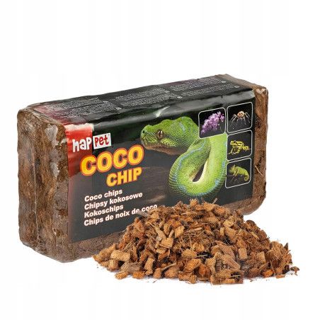 Podłoże kokosowe do terrarium brykiet Happet 500 g