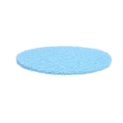Błękitna siatka dekoracyjna florystyczna KORONKA fi 25cm