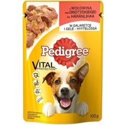 Karma dla psa PEDIGREE wołowina w galaretce saszetka 100g