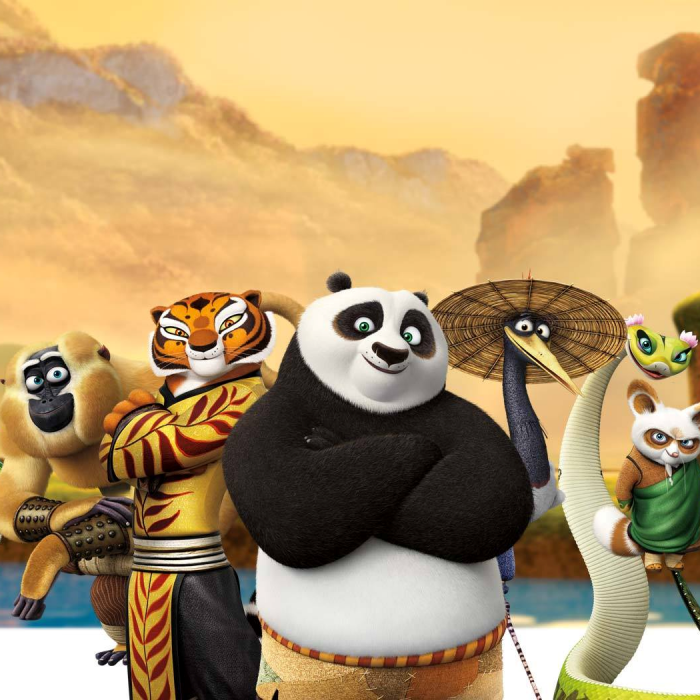 Zestaw 7 figurek z filmu Kung fu Panda