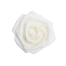 Różyczka róża z pianki 7x4cm główka