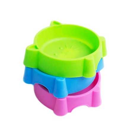 Plastikowa miska dla kota na jedzenie i wodę GŁOWA KOTA