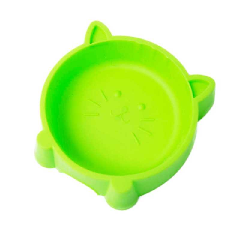 Plastikowa miska dla kota na jedzenie i wodę GŁOWA KOTA Plastikowa miska dla kota na jedzenie i wodę GŁOWA KOTA