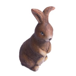 Figurka Królik zając wielkanocny 21 cm ozdoby wielkanocne, zdjęcie 3