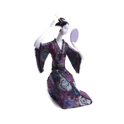 Figurka JAPOŃSKA GEJSZA GEISHA z lusterkiem 32 cm/ figurka gejszy, zdjęcie 3