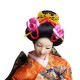 Przepiękna duża figurka gejszy japońska GEISZA Geisha cm kimono