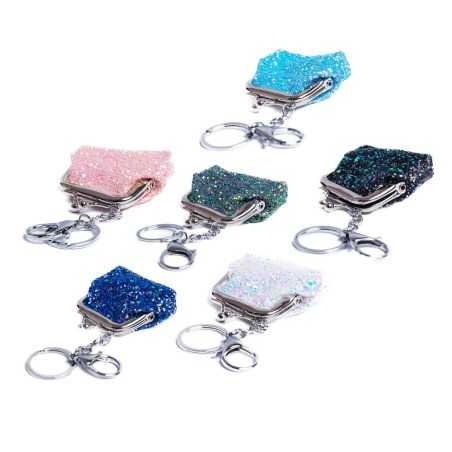 Zawieszka brelok do torebki plecaka kluczy mini PORTFELIK PORTFEL