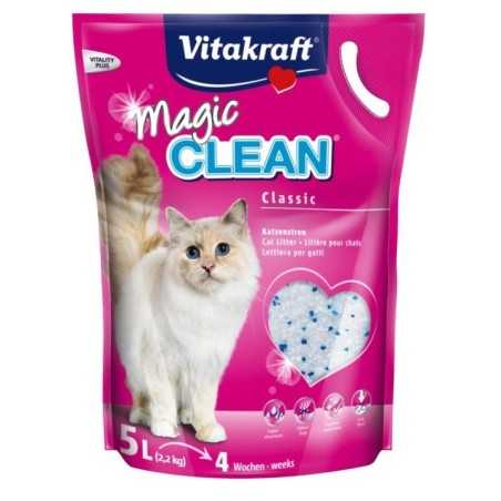 VITAKRAFT MAGIC CLEAN żwirek silikonowy dla kota 3,8l, zdjęcie 3