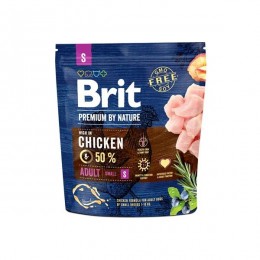 Karma dla psa Brit Premium By Nature Adult Small Chiken 1 kg