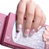 TIPSY sztuczne paznokcie French Manicure + klej 12 szt. różowe