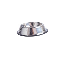 Metalowa miska dla psa na gumie antypoślizgowej 300 ml