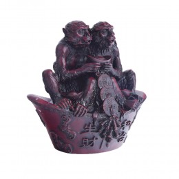 Figurka rzeźba zwierząt MAŁPA MAŁPY monkey feng shui