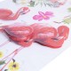 Dekoracje naklejki na ścianę meble motyw flamingi flaming kwiaty
