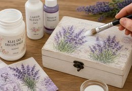 Czym przyklejać serwetki do decoupage?
